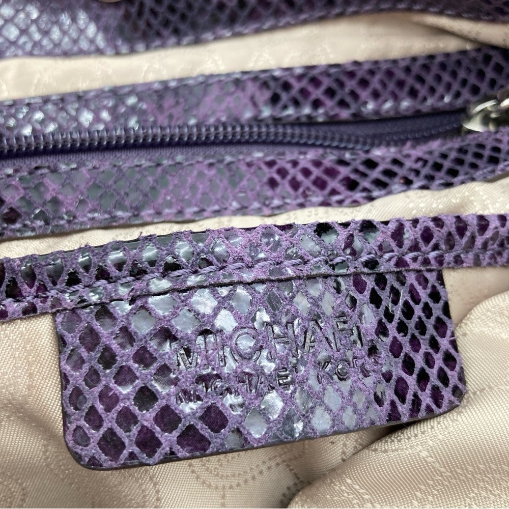 Michael Kors Jet Set Python Embossed Shoulder Bag - image 5